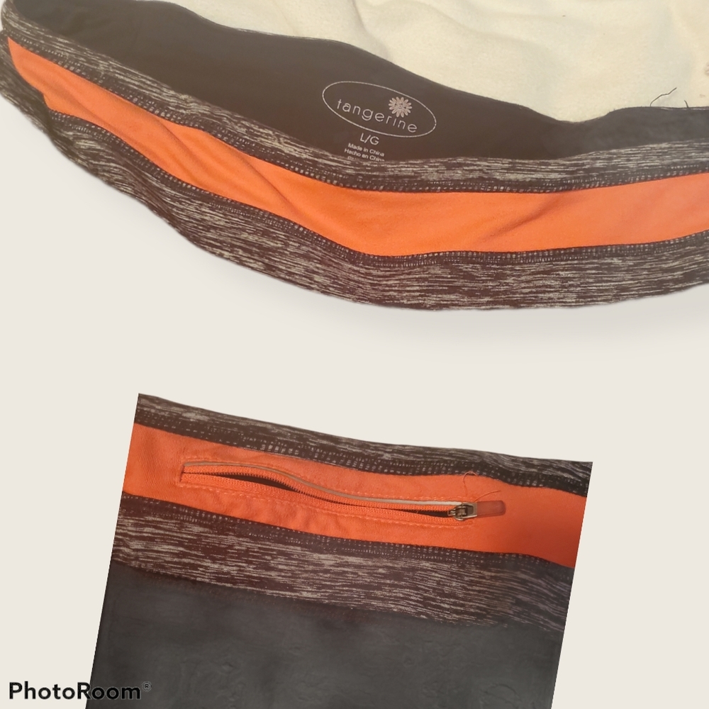 Tangerine Black tights Large